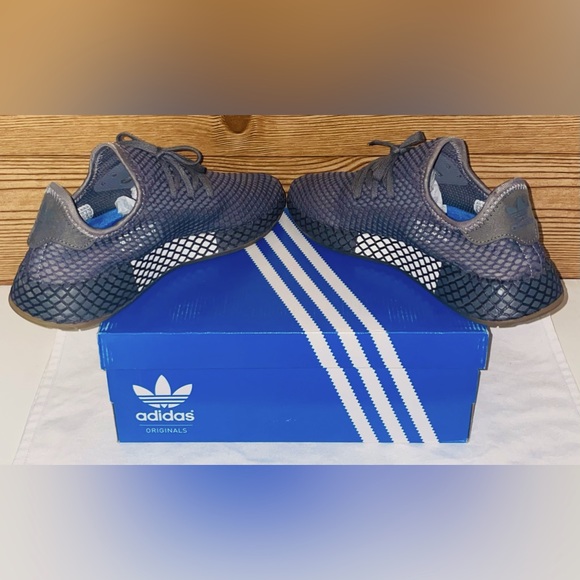 Adidas Deerupt ‘muted neon grey four’ Size 8 Men’s - Picture 5 of 10